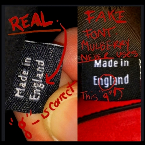 🚫‼️ DONT BUY THESE IMPOSTER MULBERRY BAGS🚫⛔️ - Picture 1 of 6